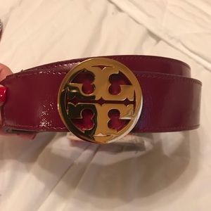 Tory Burch reversible logo belt